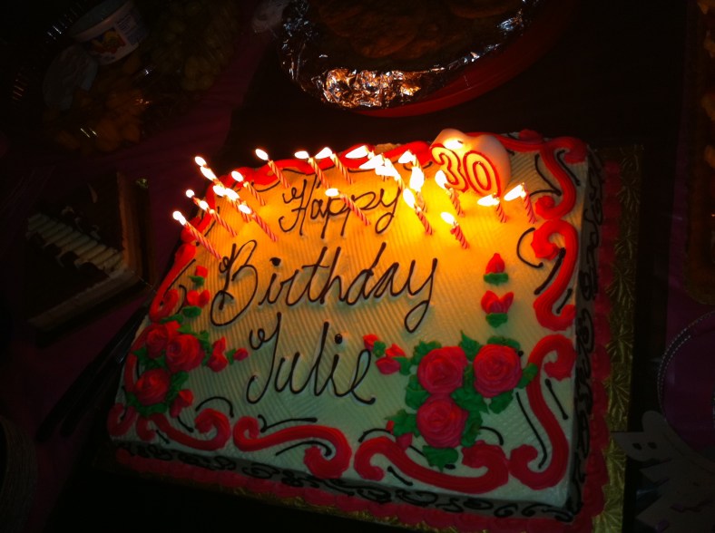 Julie's Birthday Cake