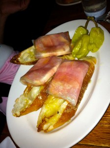 Prosciutto and Cheese