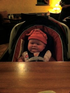 Lucy is ready for bed